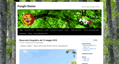 Desktop Screenshot of funghiosimo.it